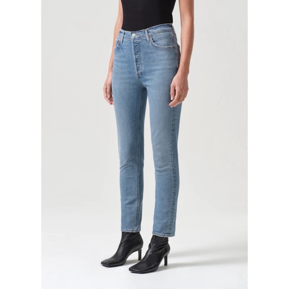AGOLDE Nico High Rise Slim Fit (Stretch) • Sz 27